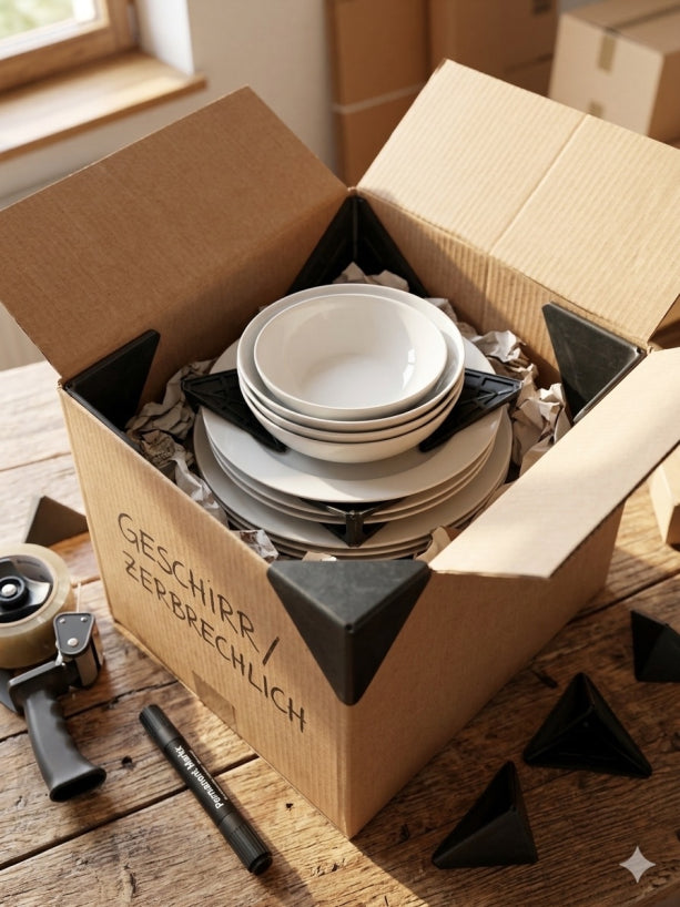 PREMIUM SAFETY-KIT PRO S&L – Kanten-Garantie für Kartons & Kleinteile