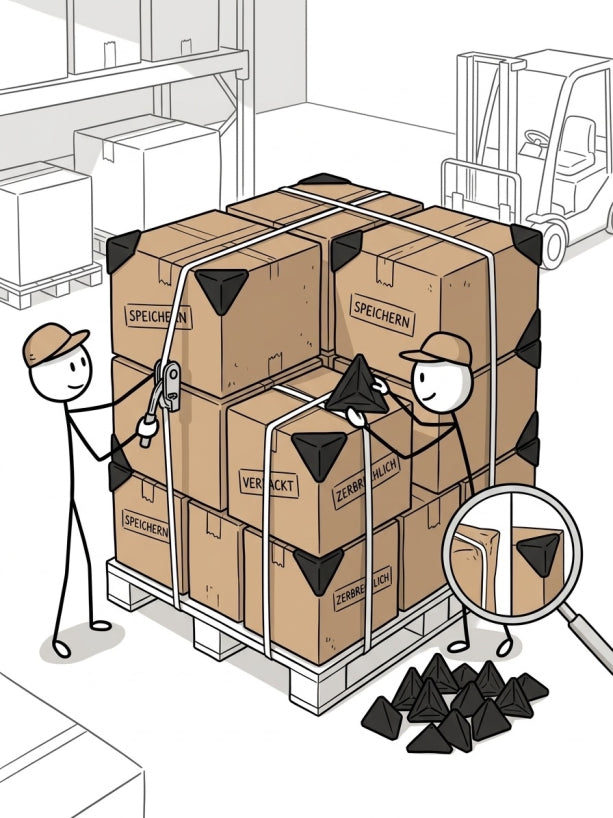 PREMIUM SAFETY-KIT PRO S&L – Kanten-Garantie für Kartons & Kleinteile