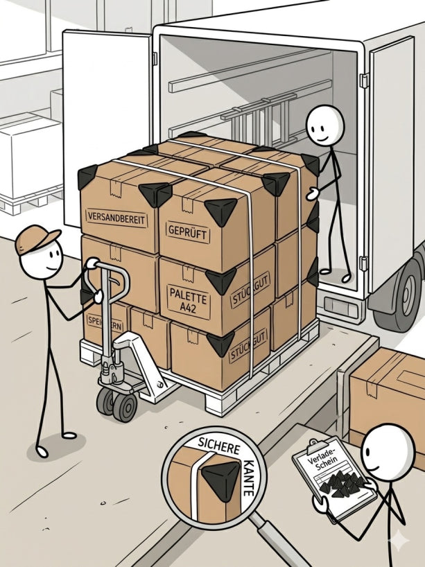 PREMIUM SAFETY-KIT PRO S&L – Kanten-Garantie für Kartons & Kleinteile